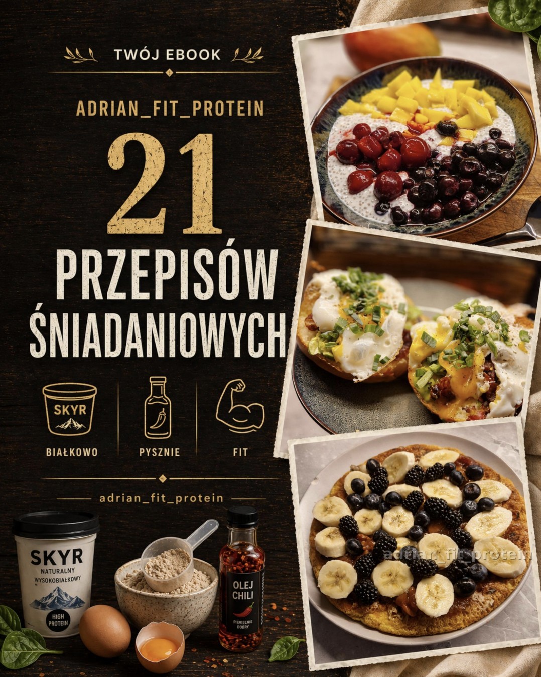 Okładka ebooka 21 Królewskich śniadań